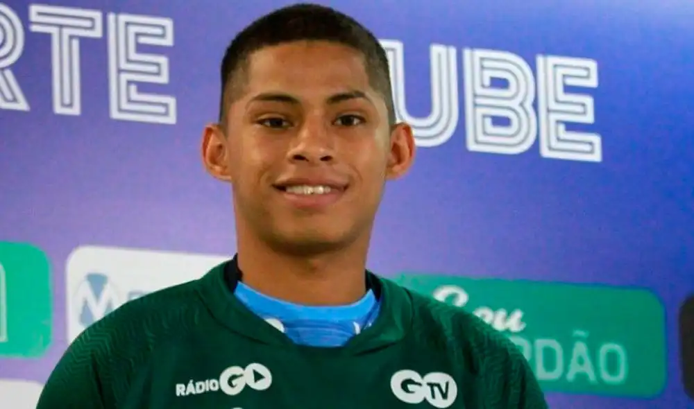 Kevin Quevedo ingresó a los 10 minutos del segundo tiempo. Foto: Prensa Goiás Kevin Quevedo ingresó a los 10 minutos del segundo tiempo. Foto: Prensa Goiás