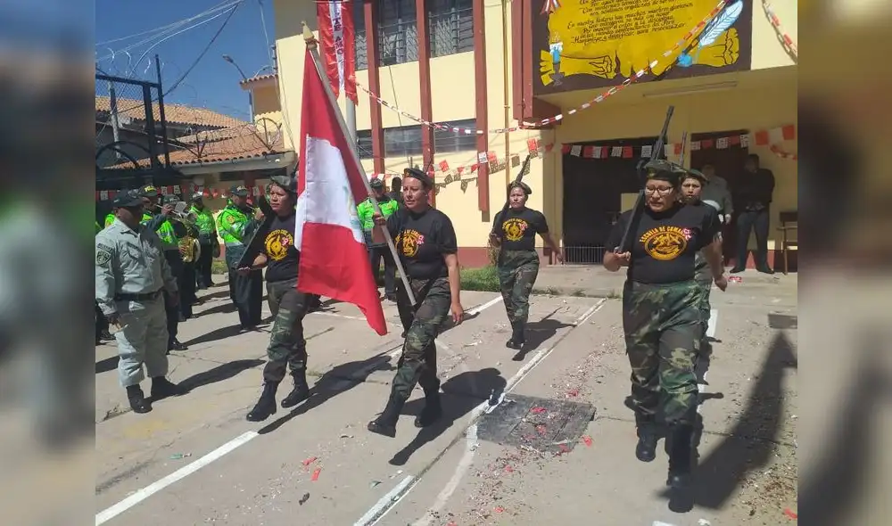 Puno: Mil presos organizaron colorido desfile por Fiestas Patrias en penal de Juliaca [FOTOS]