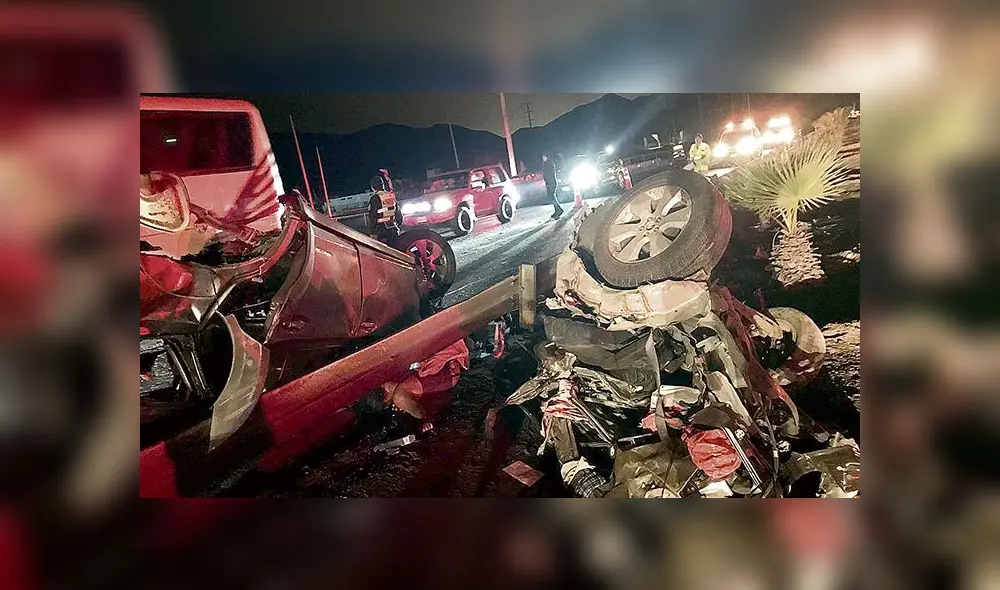 Cinco miembros de una familia mueren cuando volvían de Ica