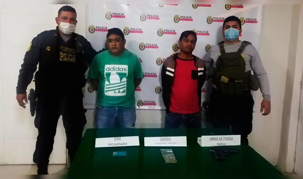 Intervinieron a dos sujetos en inmediaciones de bancos de Chiclayo.