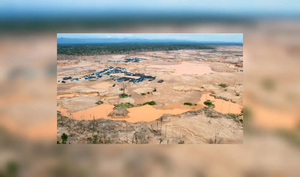 Gobernador regional de Madre de Dios decide erradicar la zona de minería ilegal conocida como La Pampa