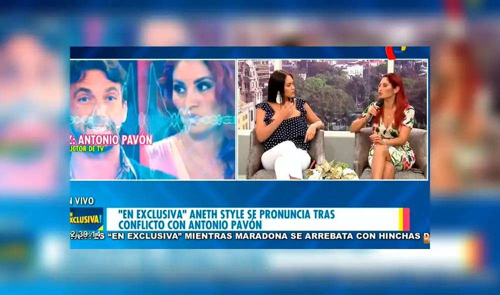 ​Karen Schwarz confirmó que Aneth Acosta no seguirá más ‘En Exclusiva’ por racismo