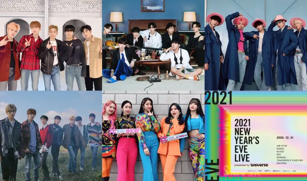 Todo lo que debes de saber del concierto 2021 New year’s eve live. Foto: Big Hit