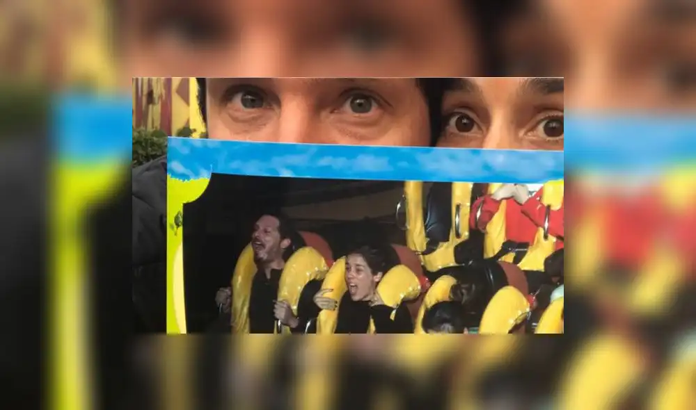 Facebook: Christian Rivero y Gianella Neyra sorprenden con foto luego de subirse a juego mecánico