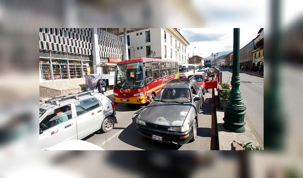 Cusco: Anuncian campaña "Apaga el motor de tu vehículo"