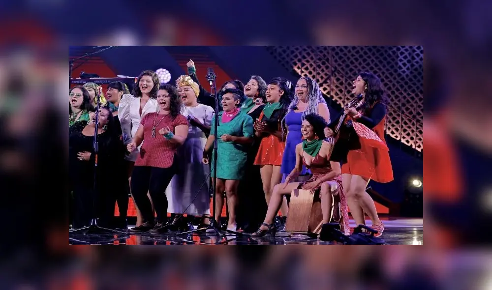 Mon Laferte llenó de feminismo Viña del Mar: ''Nos tomamos la Quinta las mujeres'' [VIDEO]