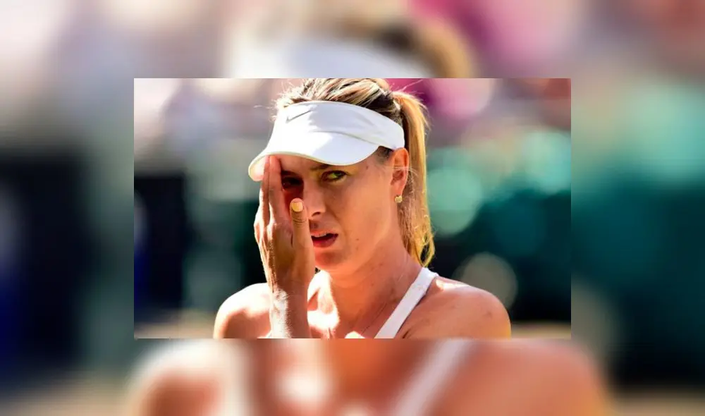 María Sharapova se queda sin Roland Garros