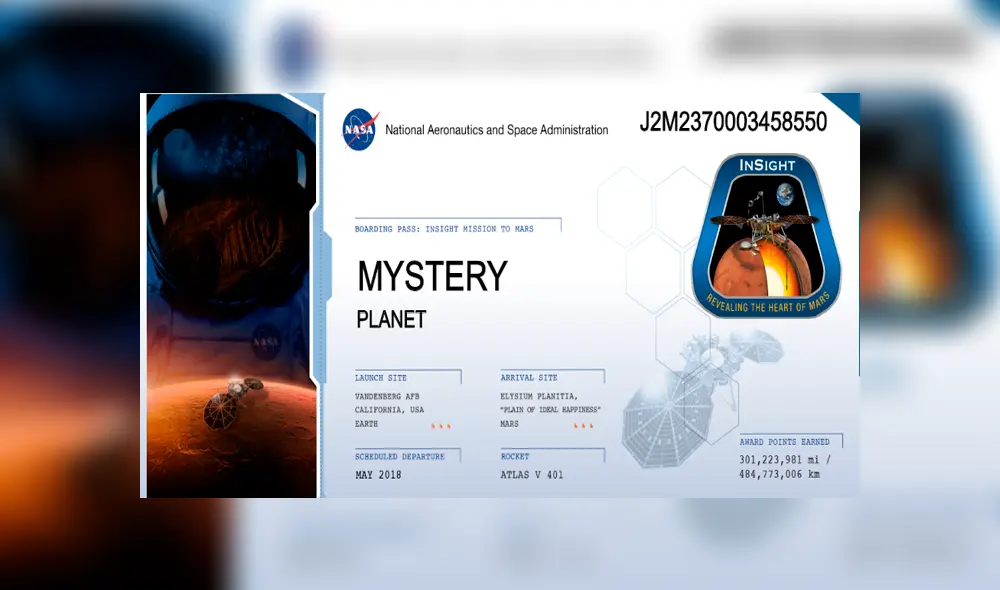 Nasa: te enseñamos cómo incluir tu nombre en la próxima misión espacial a Marte Nasa: te enseñamos cómo incluir tu nombre en la próxima misión espacial a Marte