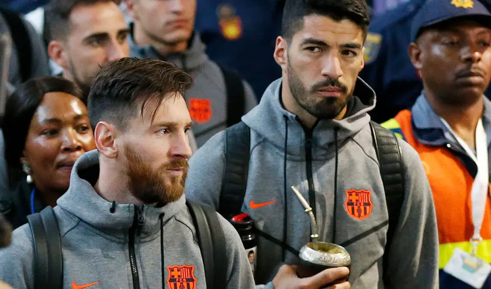 Luis Suárez y Lionel Messi coincidieron en el Barcelona durante siete temporadas. Foto: AFP