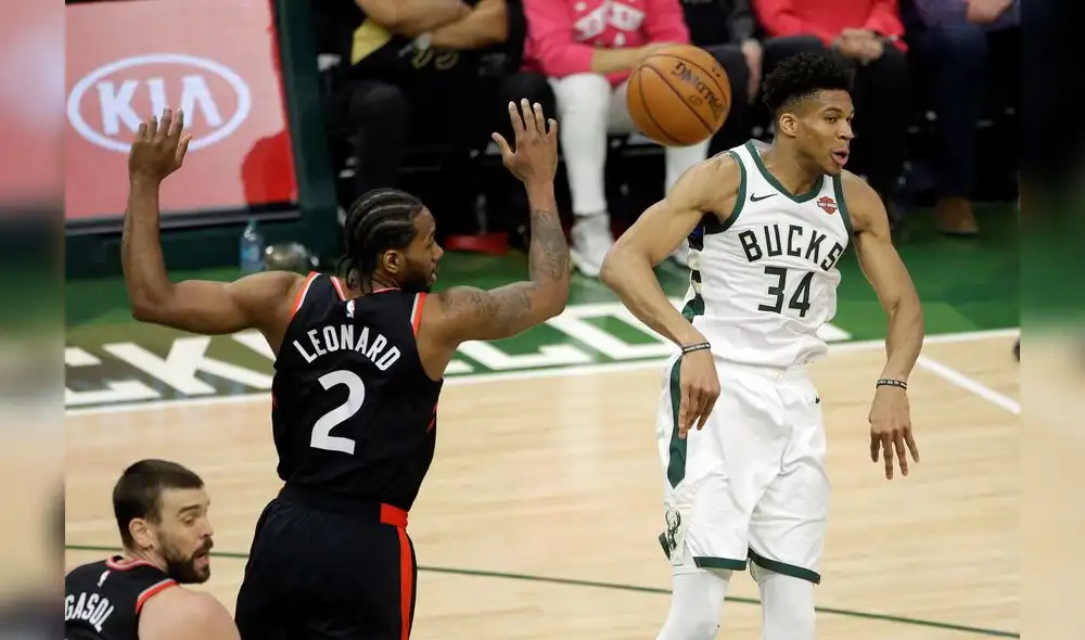 Raptors perdió 108-100 ante Bucks por la final de la Conferencia Este de la NBA