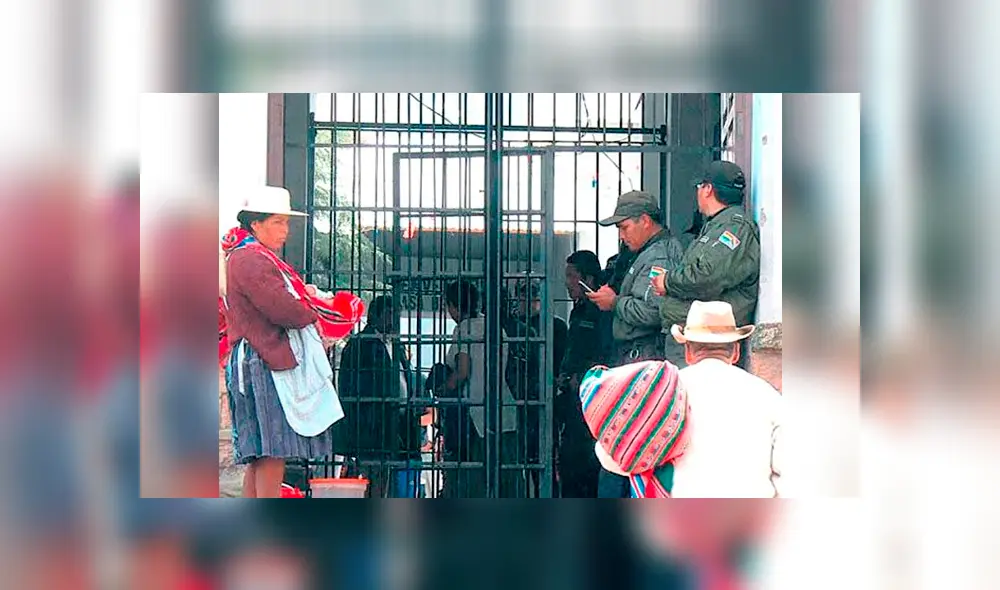 El menor se encargaba de la penitenciaría en Bolivia ante el constante abandono de funciones de su padre.