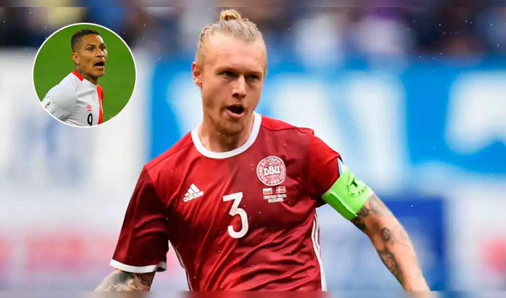 Paolo Guerrero: capitán de Dinamarca se solidarizó con el 'Depredador'