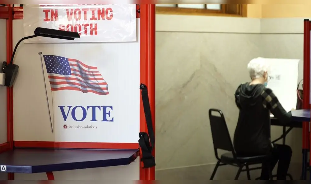 Estados Unidos celebra sus elecciones un martes laborable de noviembre a causa de una ley dictada en 1845. Foto: AFP Estados Unidos celebra sus elecciones un martes laborable de noviembre a causa de una ley dictada en 1845. Foto: AFP