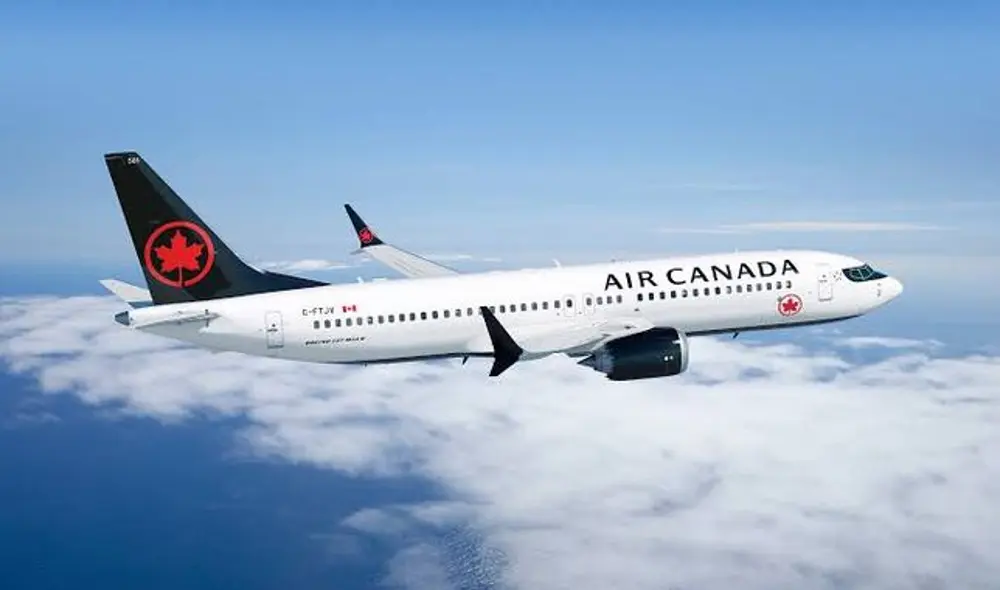 Avión de Air Canada aterrizará de emergencia en aeropuerto de Barajas por problemas técnicos. (Foto: Aeronoticias)