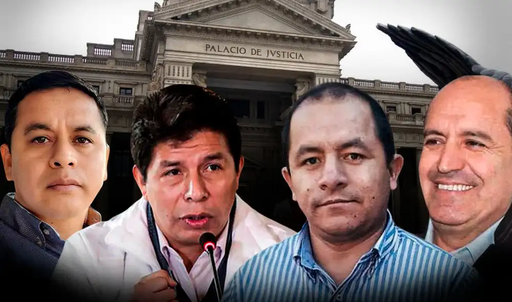 Pedro Castillo y su gabinete en la sombra son investigados de integrar una organización criminal. Foto: composición Jazmin Ceras Pedro Castillo y su gabinete en la sombra son investigados de integrar una organización criminal. Foto: composición Jazmin Ceras