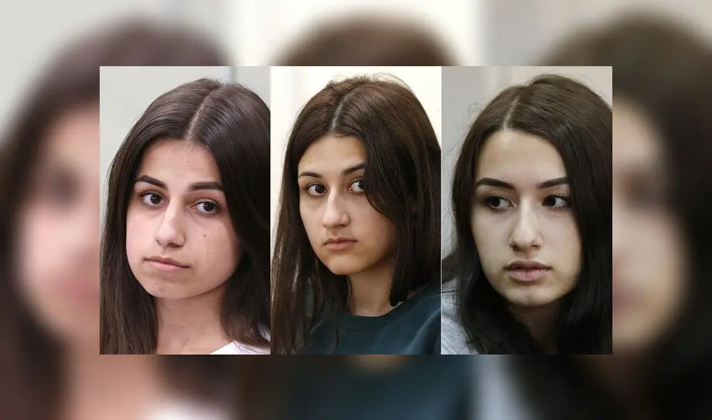 Angelina, María y Kristina Kachaturyan. Foto: Getty Images Angelina, María y Kristina Kachaturyan. Foto: Getty Images