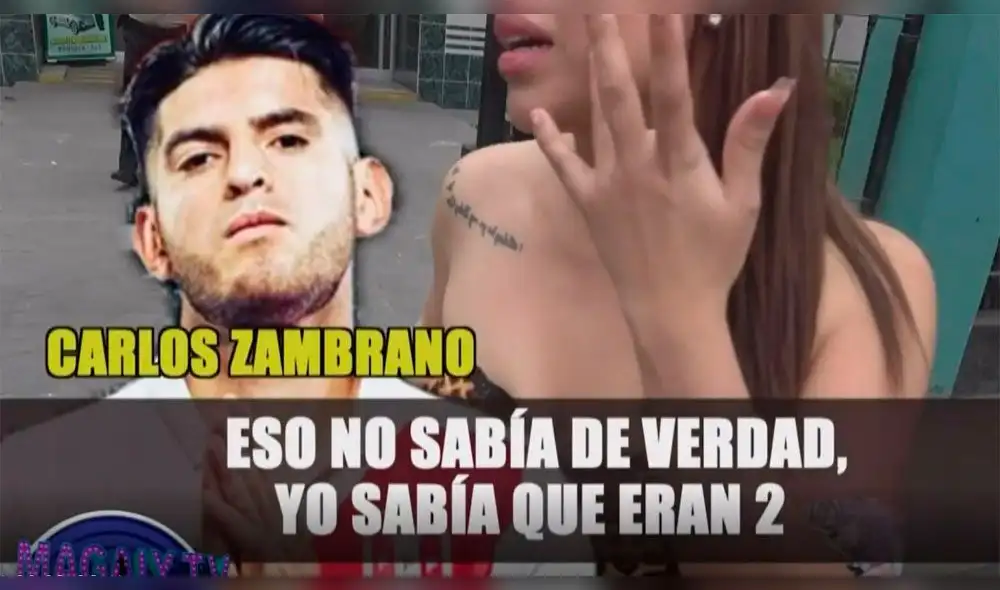 Carlos Zambrano denuncia agresión en Magaly tv, la firme Carlos Zambrano denuncia agresión en Magaly tv, la firme