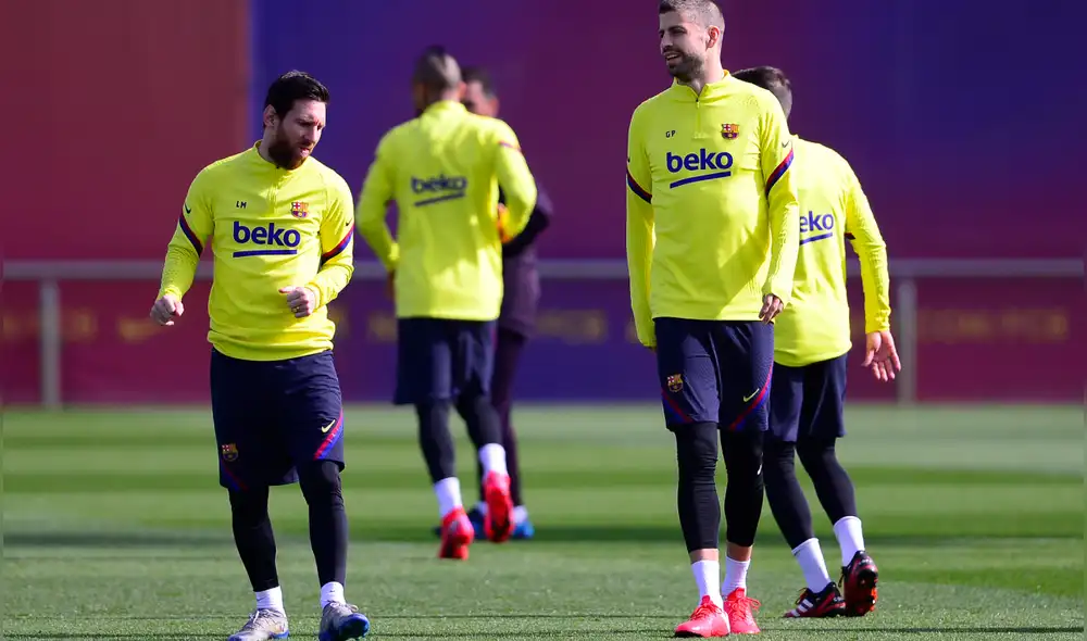Barcelona: Lionel Messi y sus compañeros pasarán por pruebas del coronavirus. Foto: AFP Barcelona: Lionel Messi y sus compañeros pasarán por pruebas del coronavirus. Foto: AFP