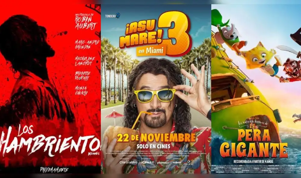 Cartelera: Películas estreno para esta semana en el cine [TRÁILERS]