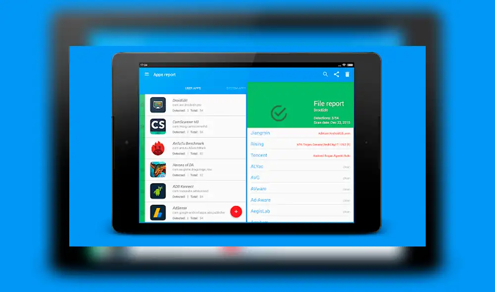 La aplicación móvil de Virus total analizará las apps y archivos del smartphone.