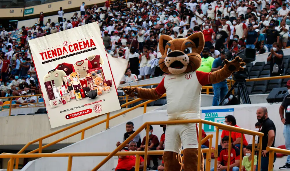 Universitario compartió su 'Tienda Crema' para los hinchas. Foto: composición LR Universitario compartió su 'Tienda Crema' para los hinchas. Foto: composición LR