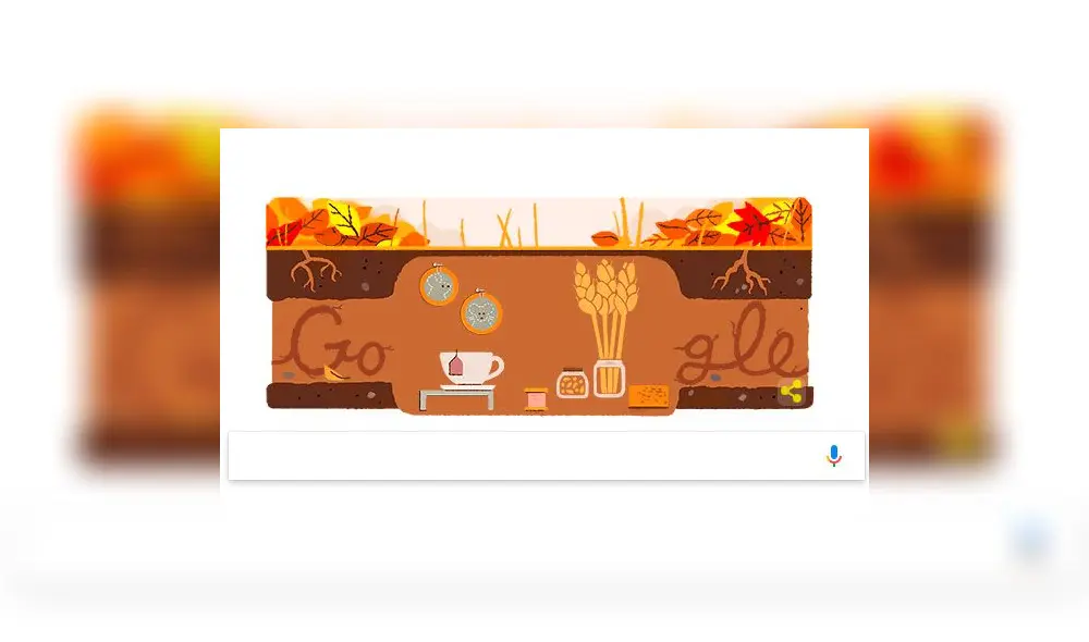 Equinoccio de otoño y el doodle de Google que celebra su llegada | VIDEO
