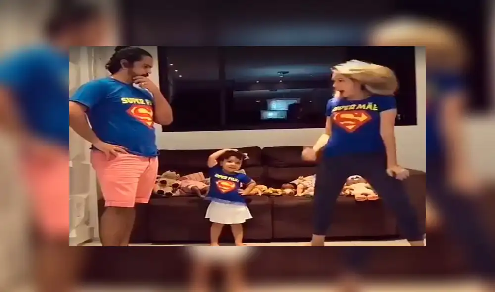 YouTube viral: Familia que se disfrazó de Superman y celebró Halloween con divertida samba [VIDEO] 