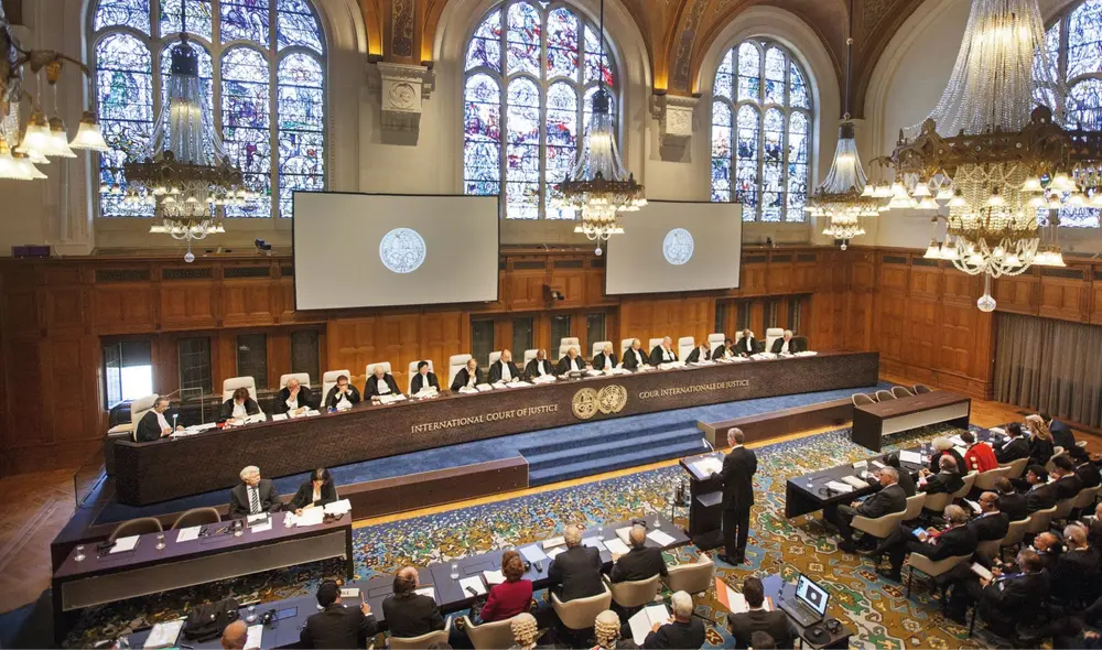 En la actualidad, la Corte Internacional de Justicia (CIJ ) tiene 17 casos pendientes de decisión. Foto: AFP En la actualidad, la Corte Internacional de Justicia (CIJ ) tiene 17 casos pendientes de decisión. Foto: AFP