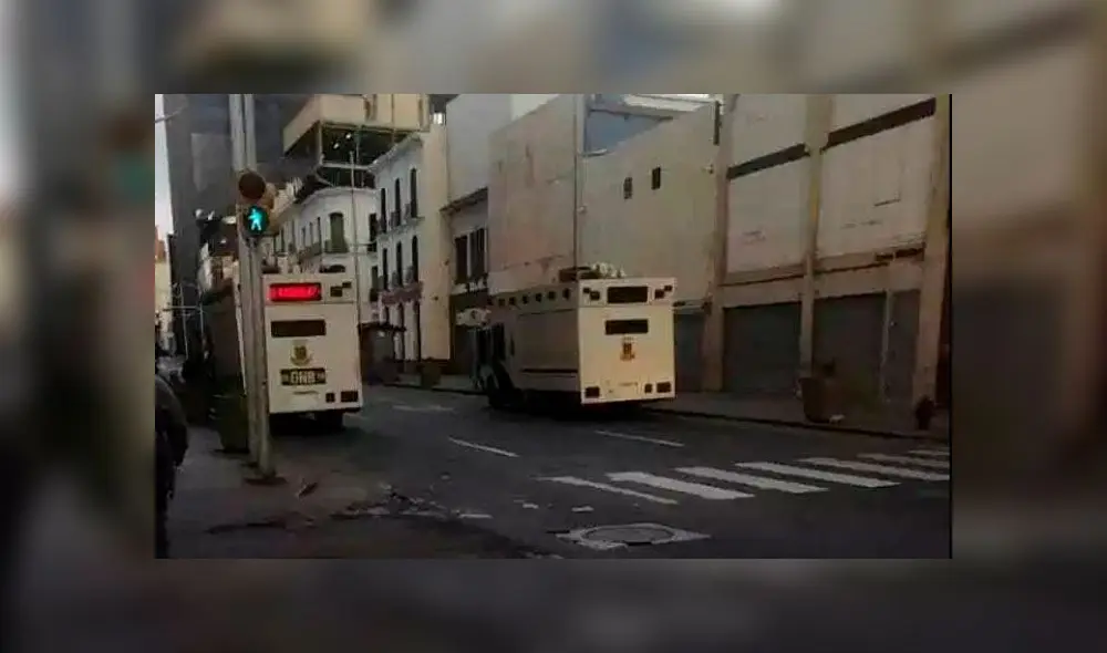 Cerco del gobierno de Maduro. Foto: Twitter. Cerco del gobierno de Maduro. Foto: Twitter.