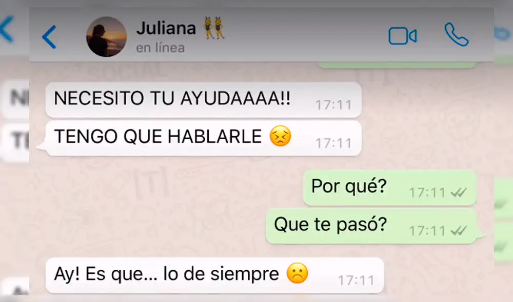 WhatsApp: descubre el secreto de su amiga y le termina su amistad [VIDEO]