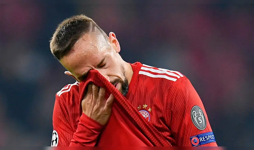 Ribéry perdió los papeles y golpeó a periodista tras derrota contra Borussia Dortmund Ribéry perdió los papeles y golpeó a periodista tras derrota contra Borussia Dortmund