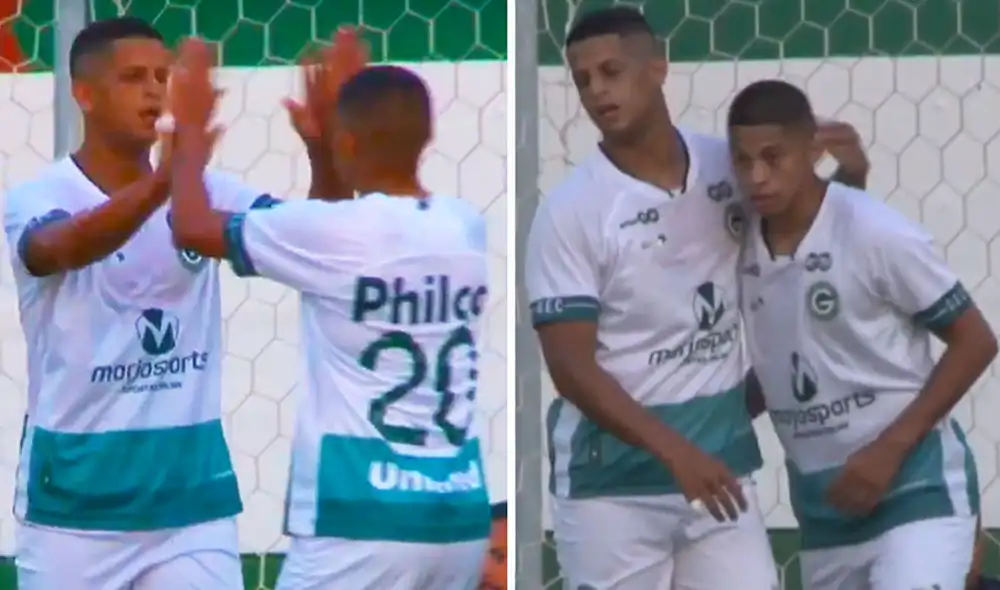 Kevin Quevedo jugó su segundo amistoso seguido con el Goiás. Foto: Captura Globo TV. Kevin Quevedo jugó su segundo amistoso seguido con el Goiás. Foto: Captura Globo TV.