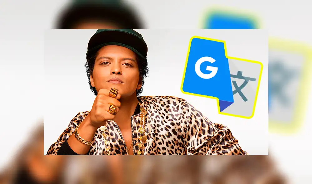 Google Traductor: Bruno Mars es víctima de aplicación al ser 'troleado' con inesperado resultado [FOTOS]