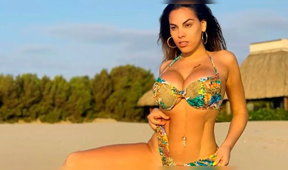 Aída Martínez confiesa utilizar Photoshop en sus fotos.  Foto: Instagram