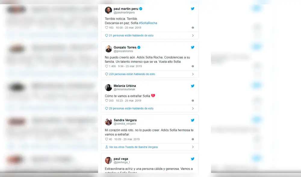 Rebeca Escribens tiene increíble reacción tras muerte de Sofía Rocha