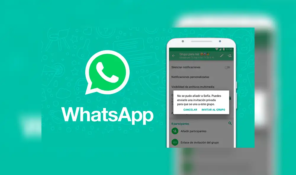Ahora podrás evitar que te agreguen a grupos de WhatsApp indeseados.