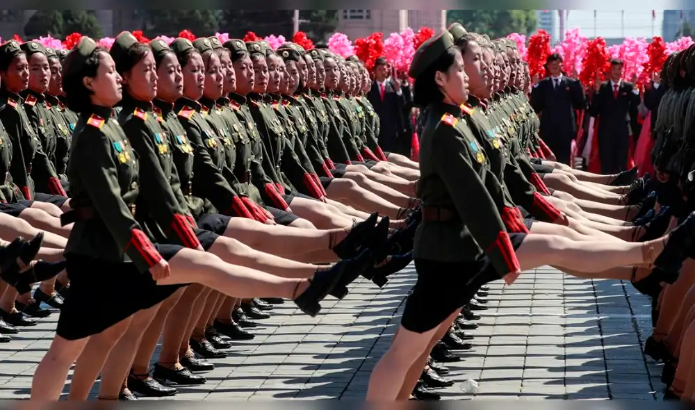 Así fue el impresionante desfile militar de Corea del Norte [VIDEO]