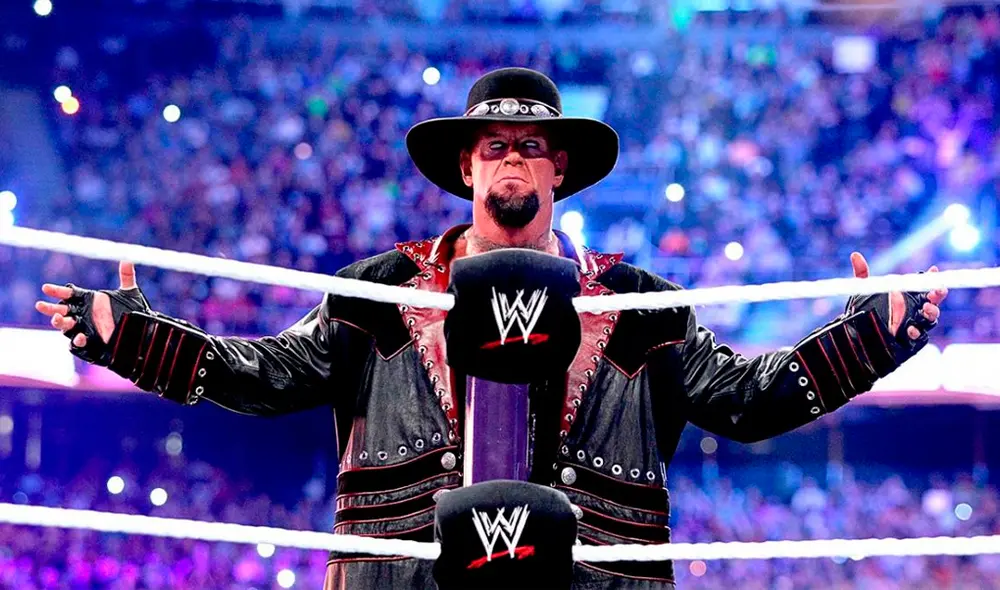 Brock Lesnar quebró la racha invicta de The Undertaker en WrestleMania 30. | Foto: WWE