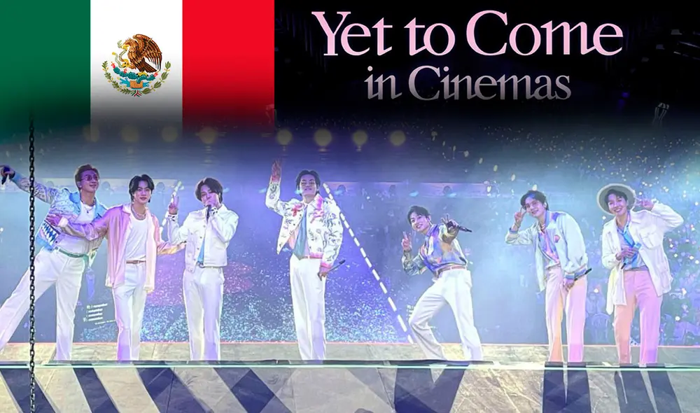 Película de BTS "Yet to come" en cinemas se estrena en febrero. Foto: composición LR/BIGHIT