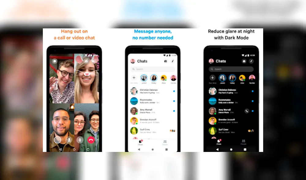 Facebook Messenger. Foto: Google Play.