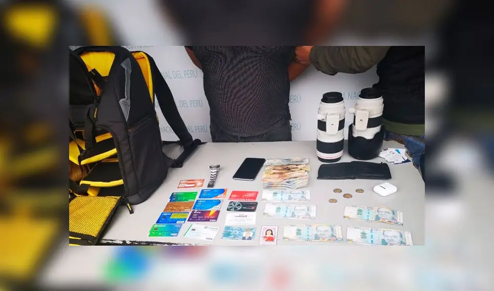 Capturan a ladrón que robó a periodista brasileño. Créditos: Difusión.