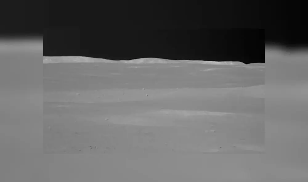 Imagen panorámica del cráter Von Karman, ubicado en la cara oculta de la Luna. Foto: CLEP. Imagen panorámica del cráter Von Karman, ubicado en la cara oculta de la Luna. Foto: CLEP.