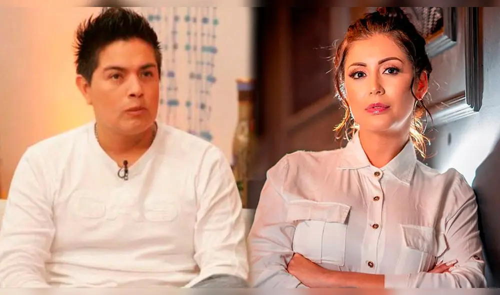 Karla Tarazona responde ataques de Leonard León. Foto: Composición