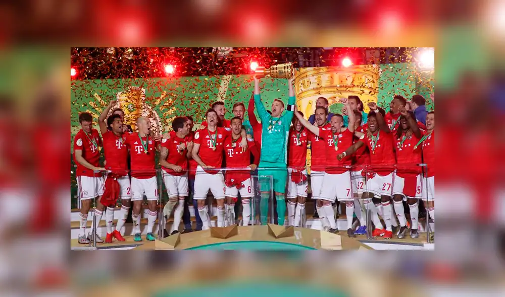 Bayern Múnich goleó al RB Leipzig y se coronó campeón de la Copa Alemania Bayern Múnich goleó al RB Leipzig y se coronó campeón de la Copa Alemania