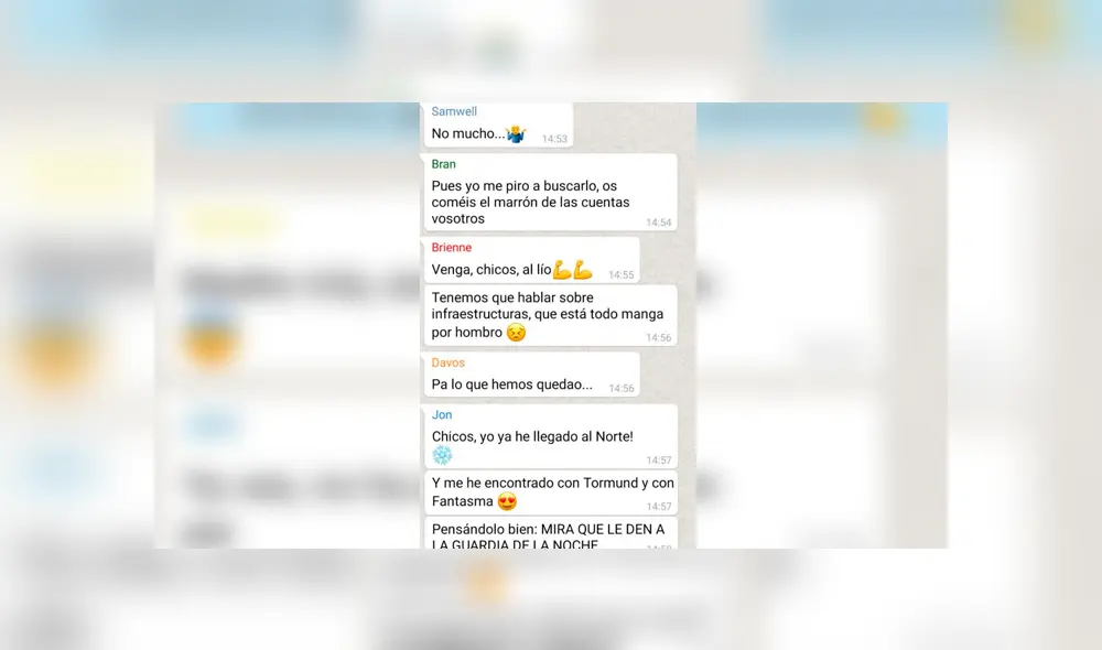 El último capítulo de Game of Thrones explicado como un grupo de WhatsApp [FOTOS]