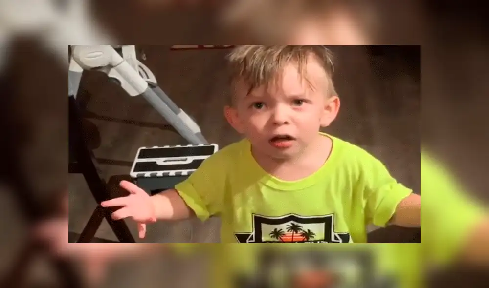 Facebook: Curiosa reacción de un niño al notar que su madre se fue a trabajar sin despedirse [VIDEO]