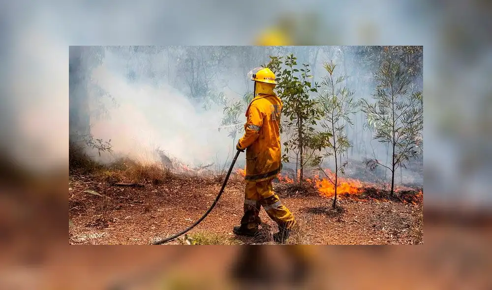 Impresionantes imágenes de una terrible ola de calor que azota Australia