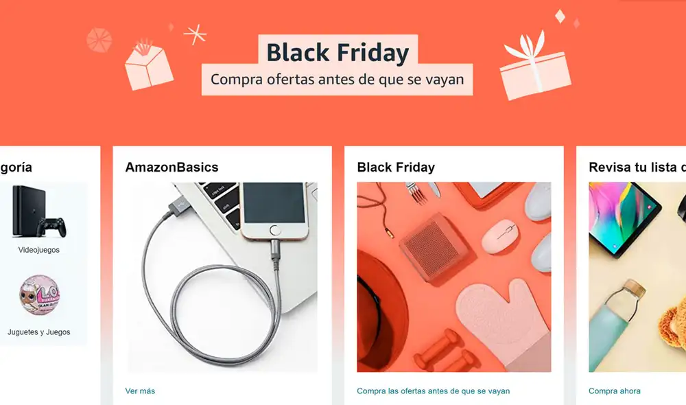 Consolas de videojuegos y aparatos tecnológicos. Foto: Amazon