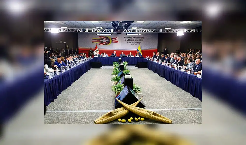 Perú y Ecuador firman Declaración de Trujillo