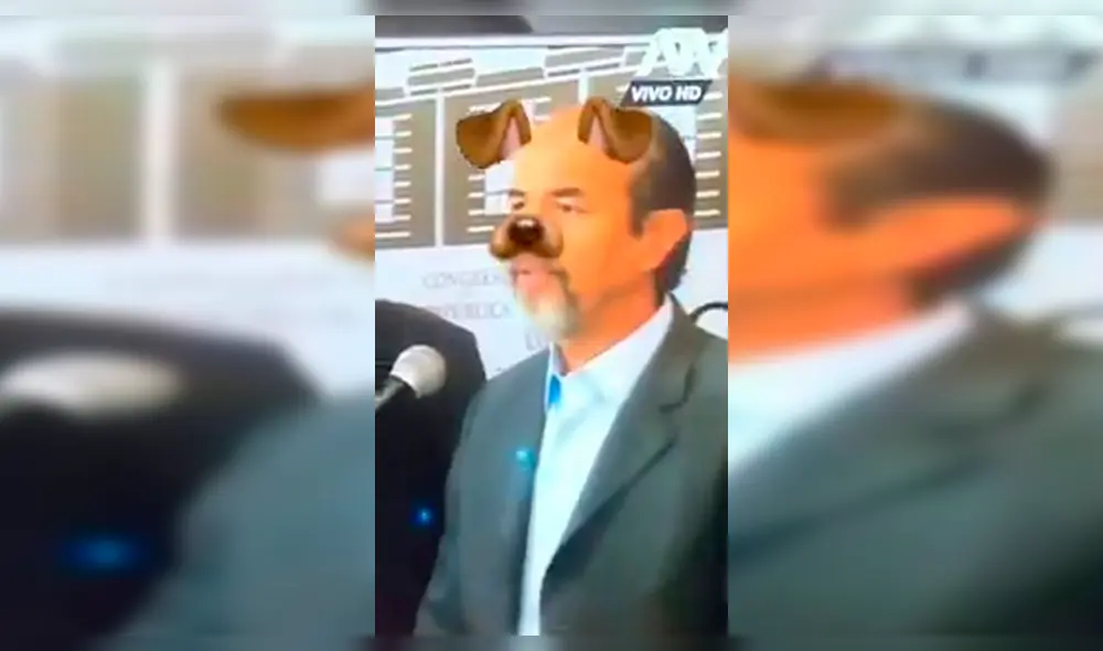 Facebook: mira el divertido video donde 'trolean' a Mauricio Mulder con filtro de 'perrito'
